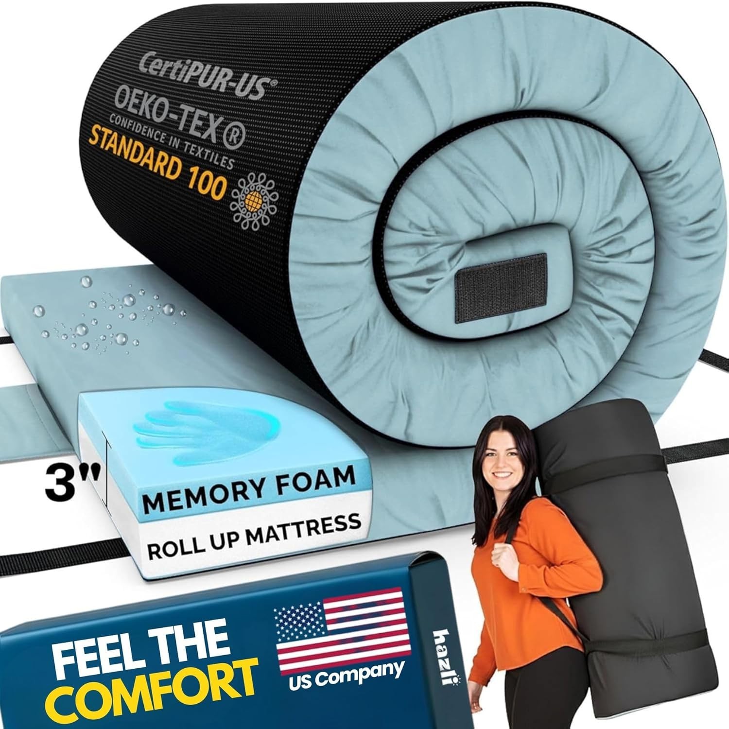 Matrix AirCell Memory Foam Camping Mattress Pad