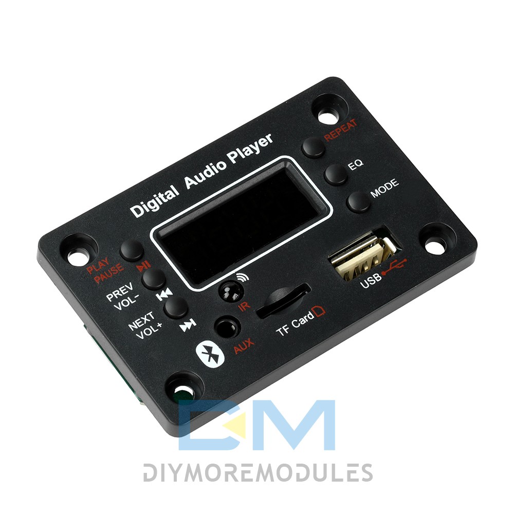 Audio Amplifier Board 2*25W 2CH Bluetooth 5.0 MP3 Decoder Board with Amplifier