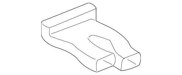 Genuine GM Floor Duct 22627185