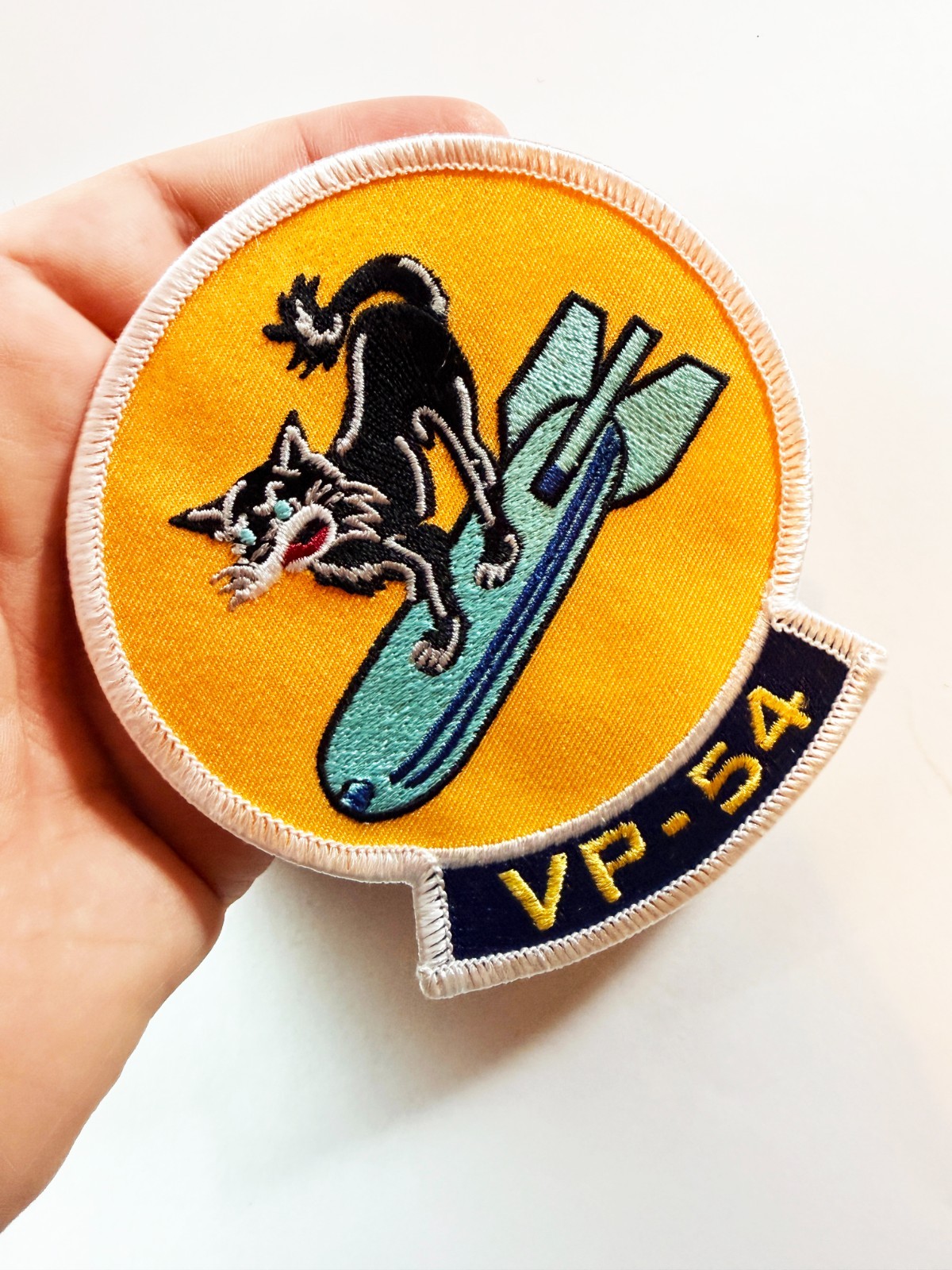 VP-54 Black Cats Patch – Sew On, 4"