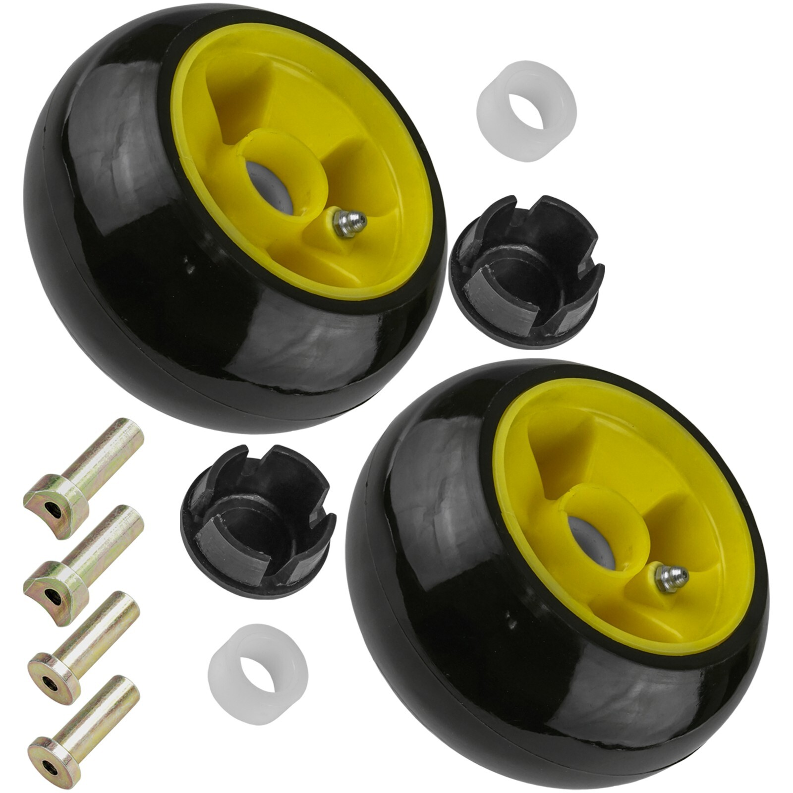 Deck Wheel Kit w/Hub for John Deere GT225 GT235 GT245 48" 54" Deck AM125172 2x