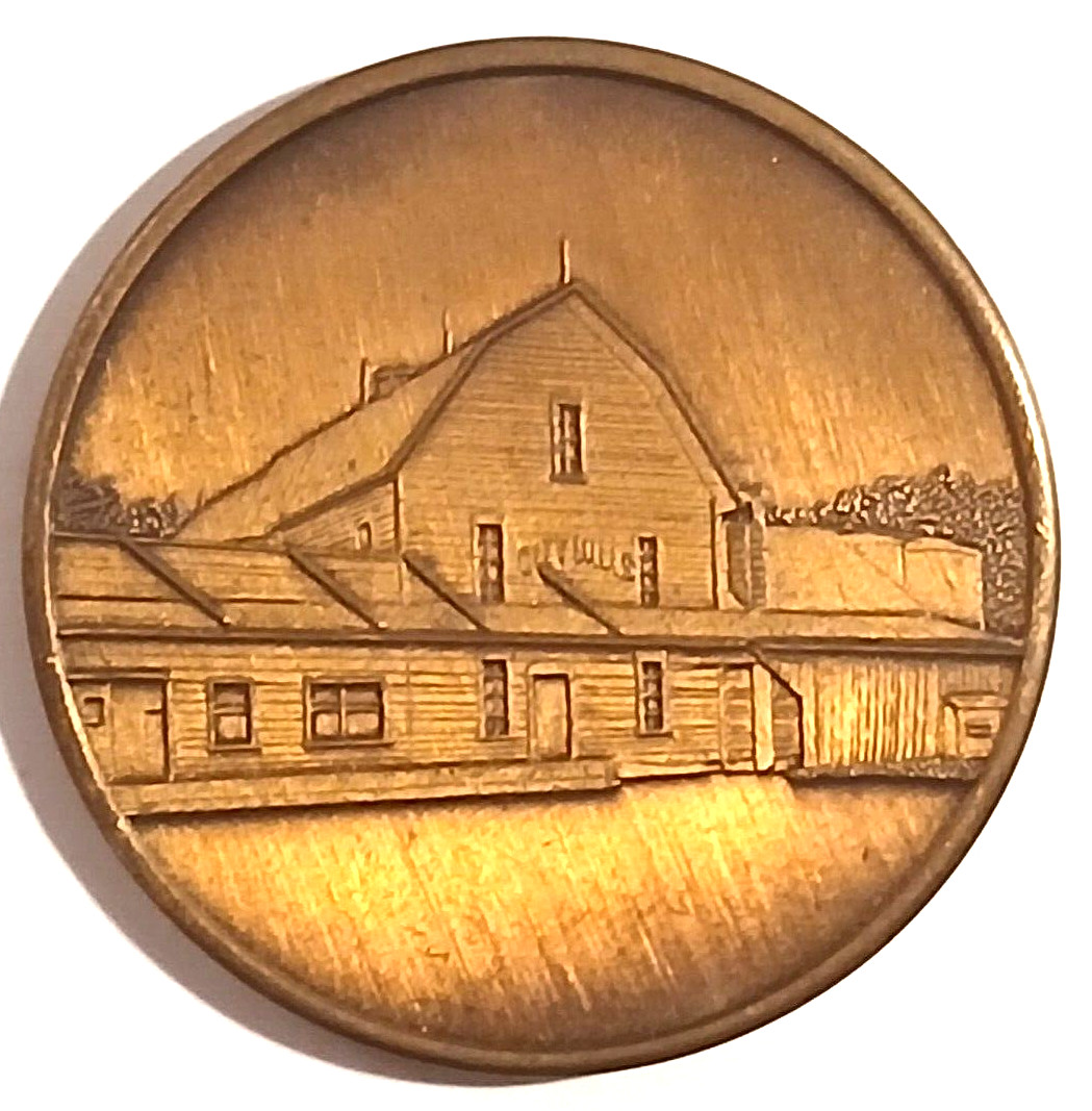 1981 Guthre Center Iowa Medallion Quasquicentennial 125 Years Bronze 1.5"