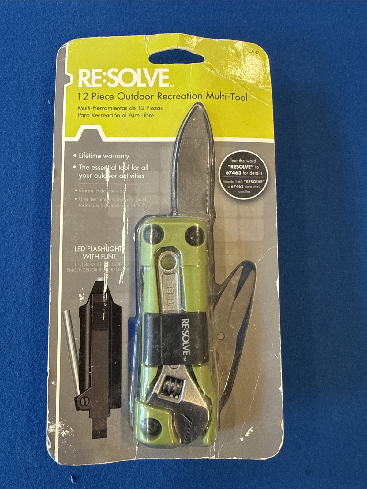 Resolve 12pc Multi Tool , New