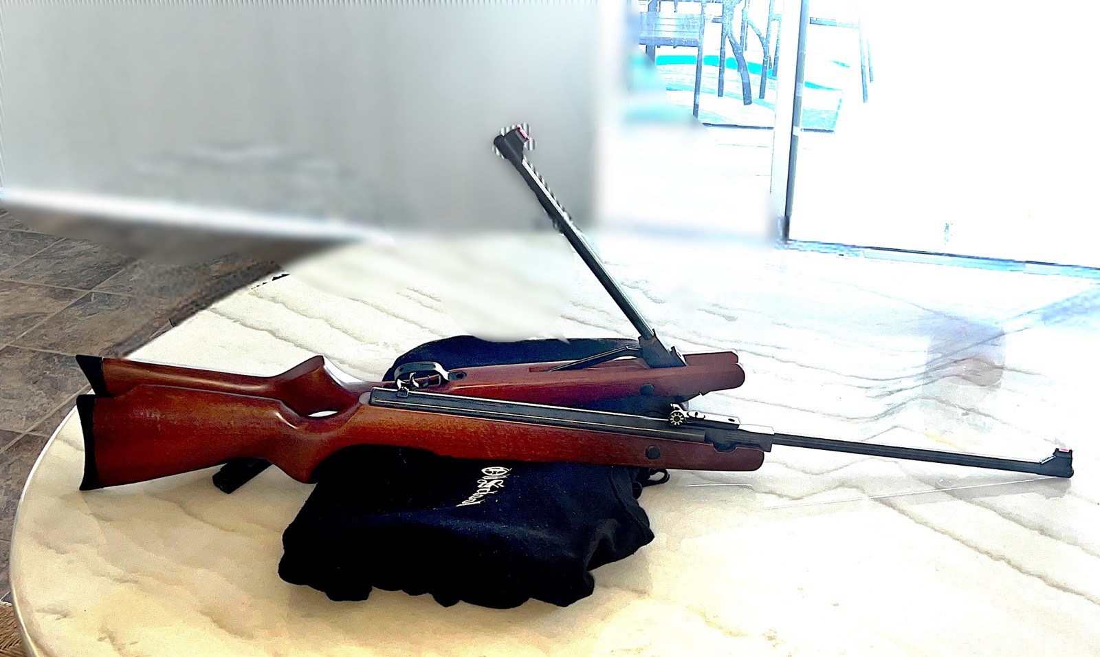 Beeman Sportsman RS2 Series Break Barrel Air Rifles Wood Stock lot of 2
