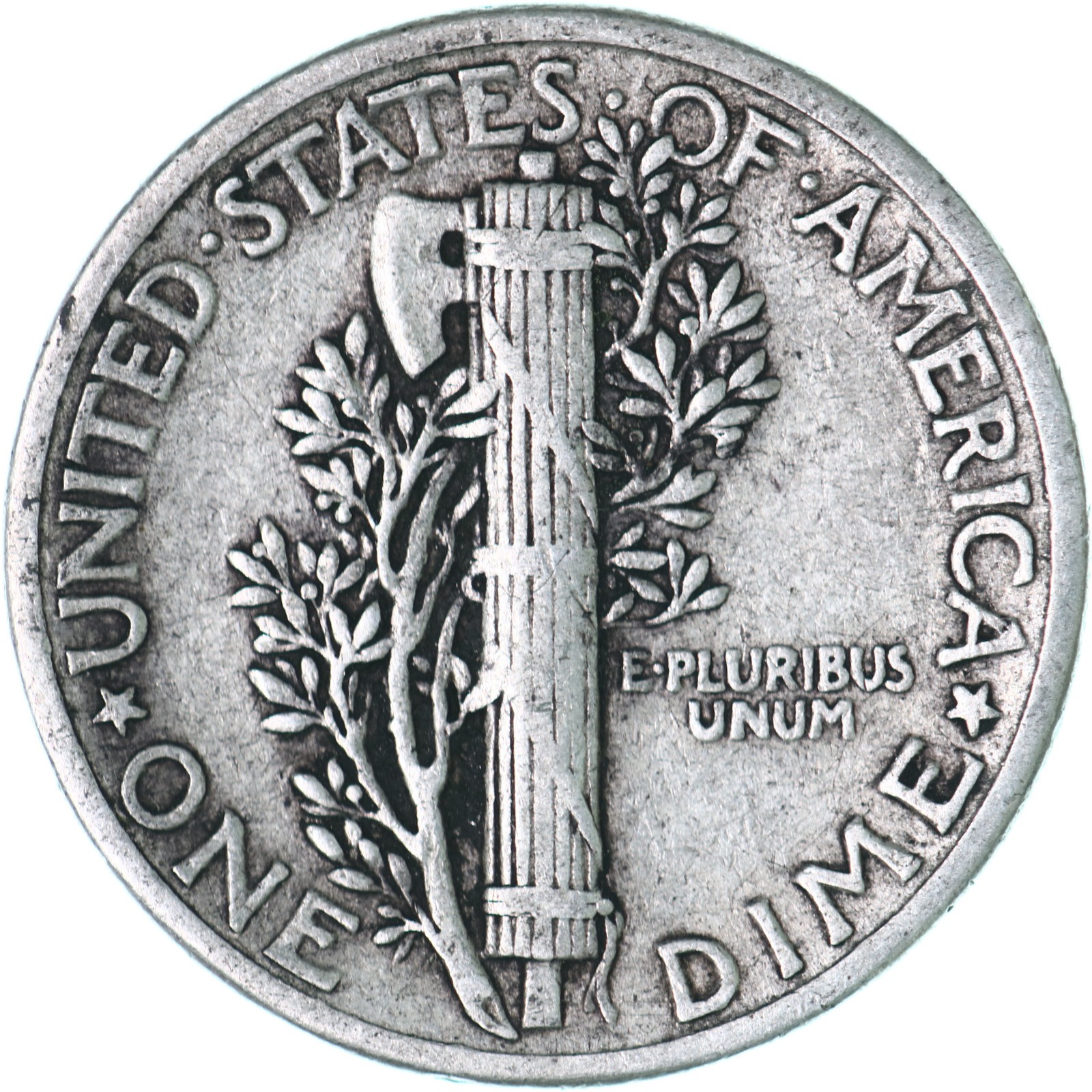 1939 (P) Mercury Dime 90% Silver Very Fine VF