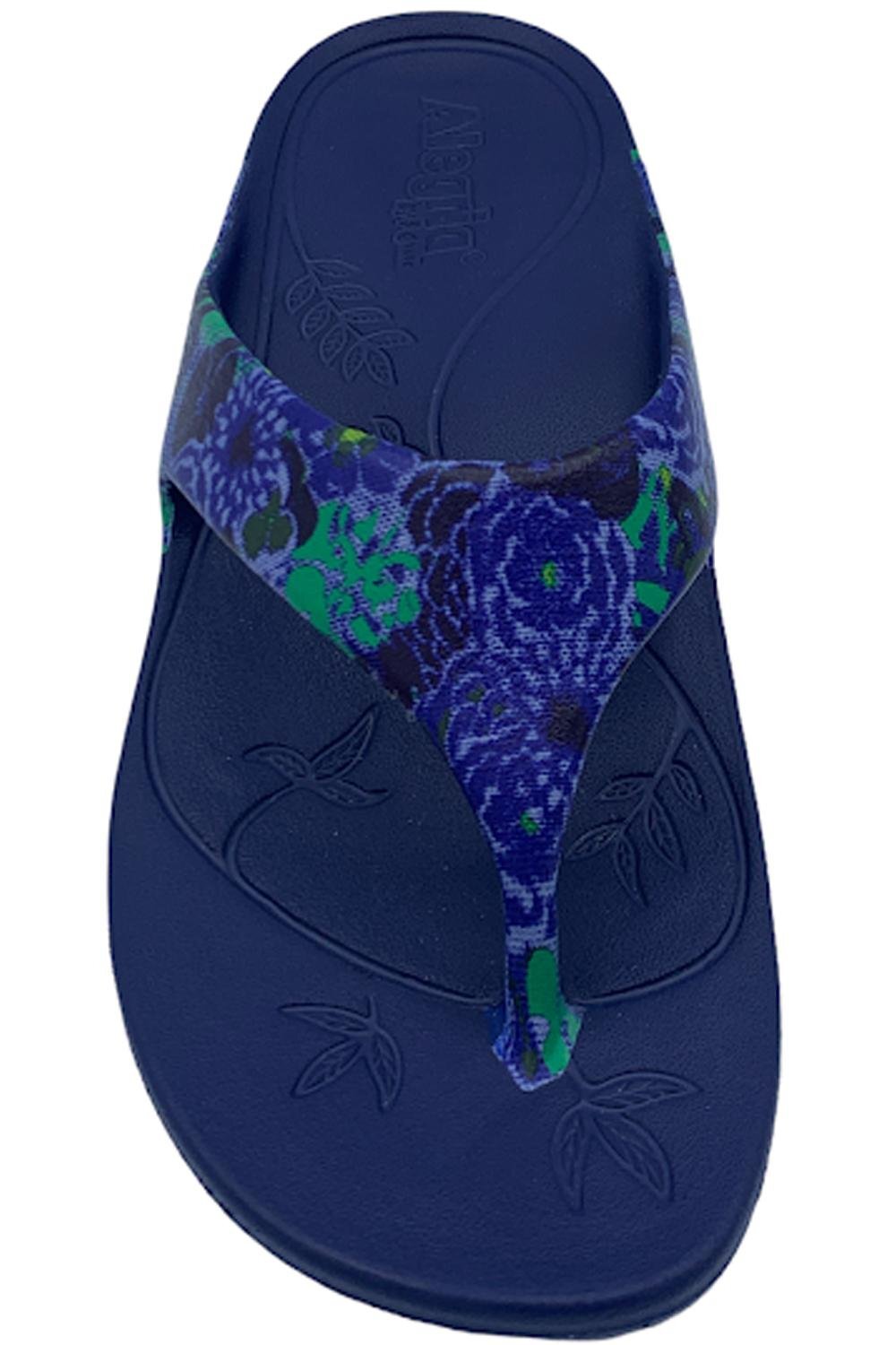 Alegria Printed Thong Sandals Ode Baby Bloomer