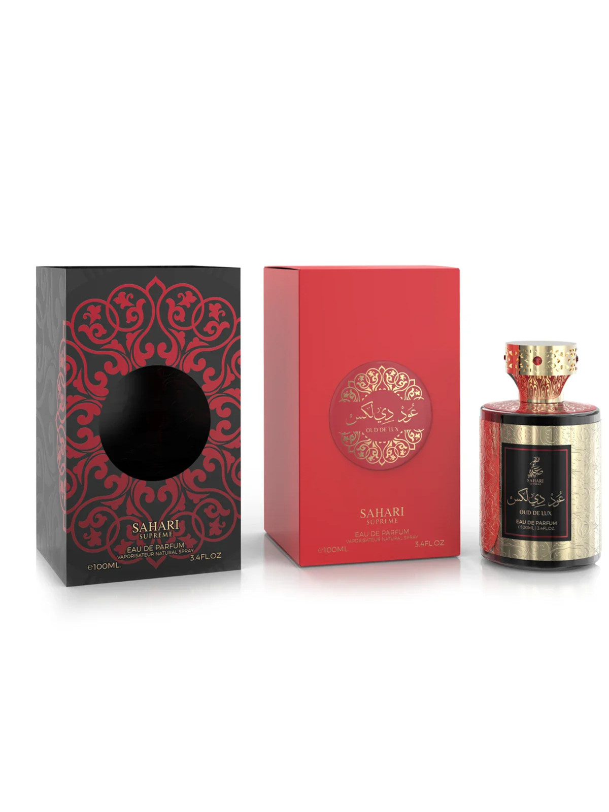 Women Oud De Lux By Sahari - Eau De Parfum 3.4 FL OZ 100ml Spray