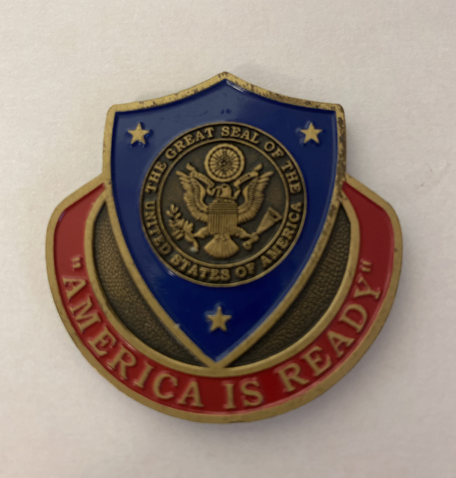 Liberty Shield Challenge Coin R5