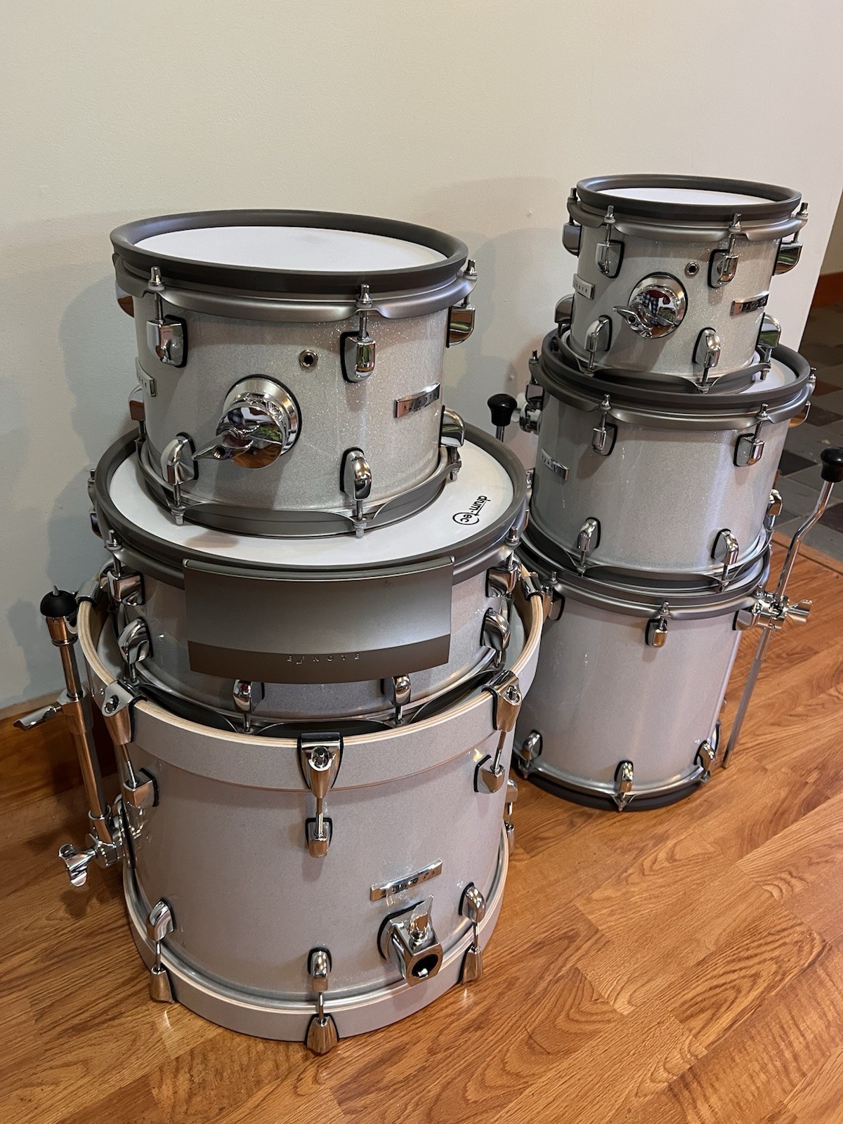 EFNOTE 5 Expanded 6-Piece Birch Shell Pack w/ 14” Snare & Extra Toms