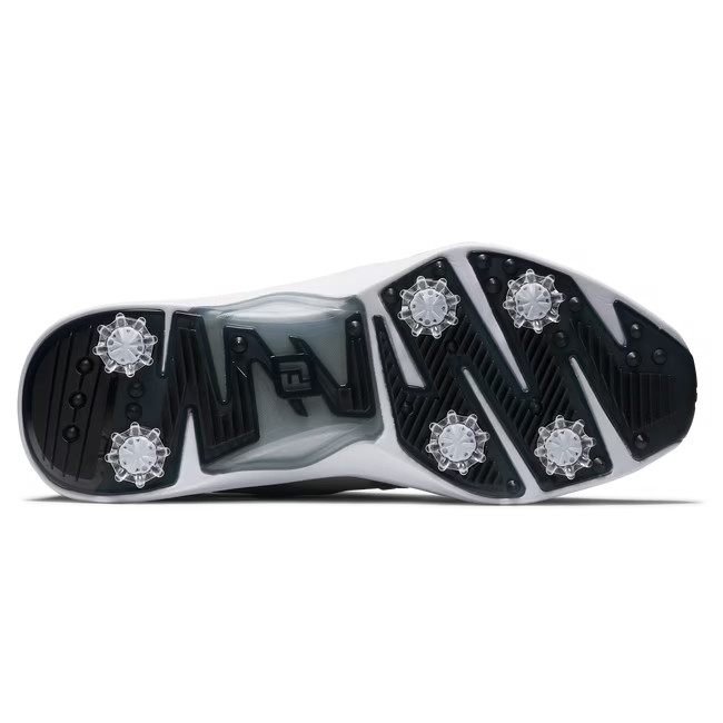 FootJoy HyperFlex Men's US Size: 8-8.5, Grey/ White/Charcoal, Width: Medium