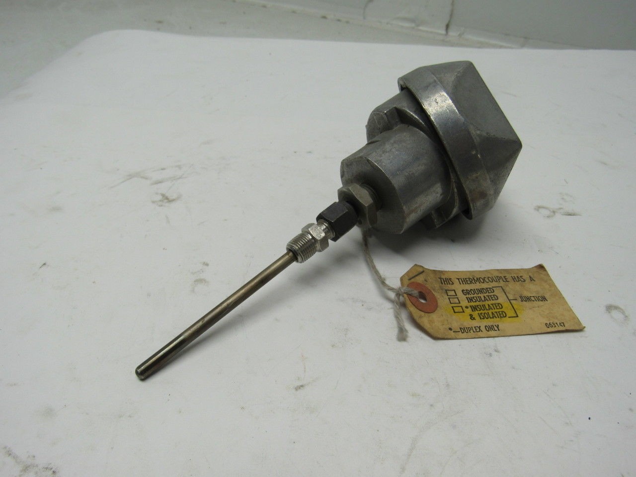 LN Type KK Head Style 4" Thermocouple