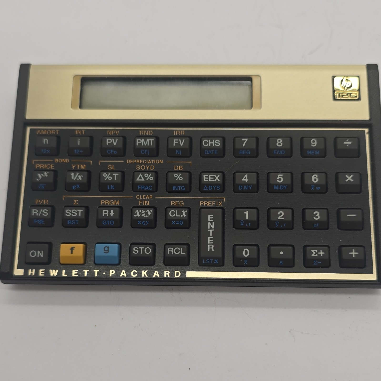 Hewlett Packard HP 12C Vintage Financial Business Calculator Classic Model