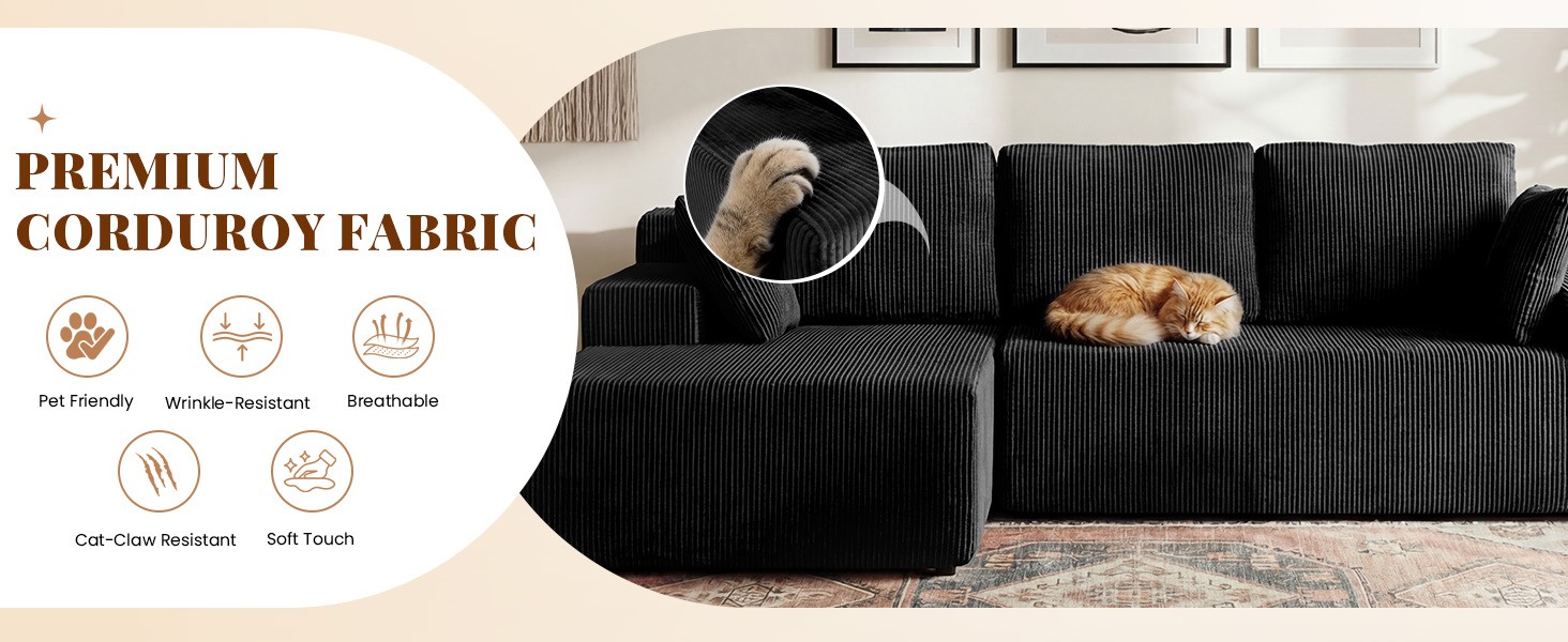 Cloud Sectal Bonel Couches for Living Room,Single sofa block