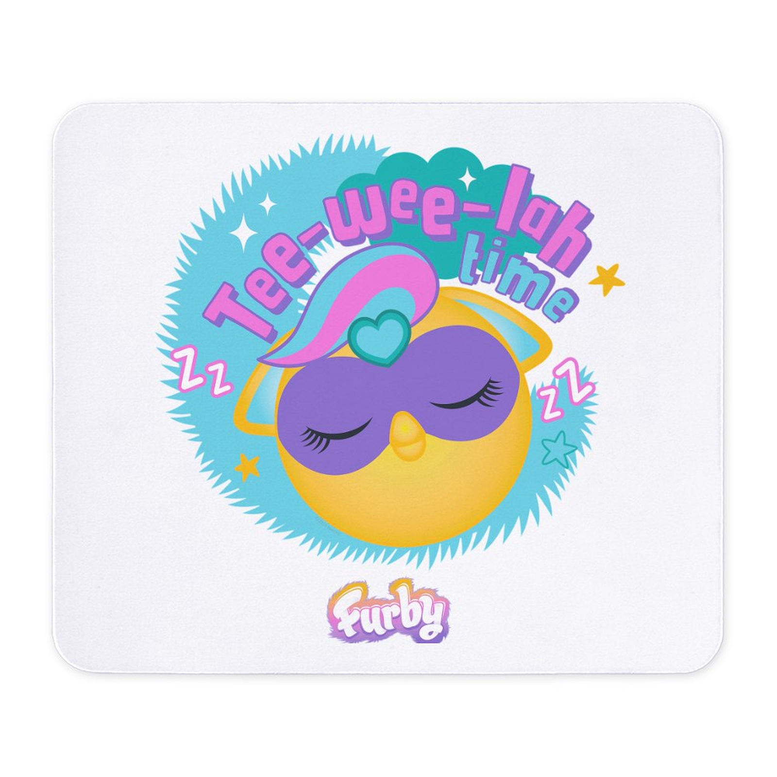 CafePress Furby Tee Wee Lah Time Mousepad  (1219964566)