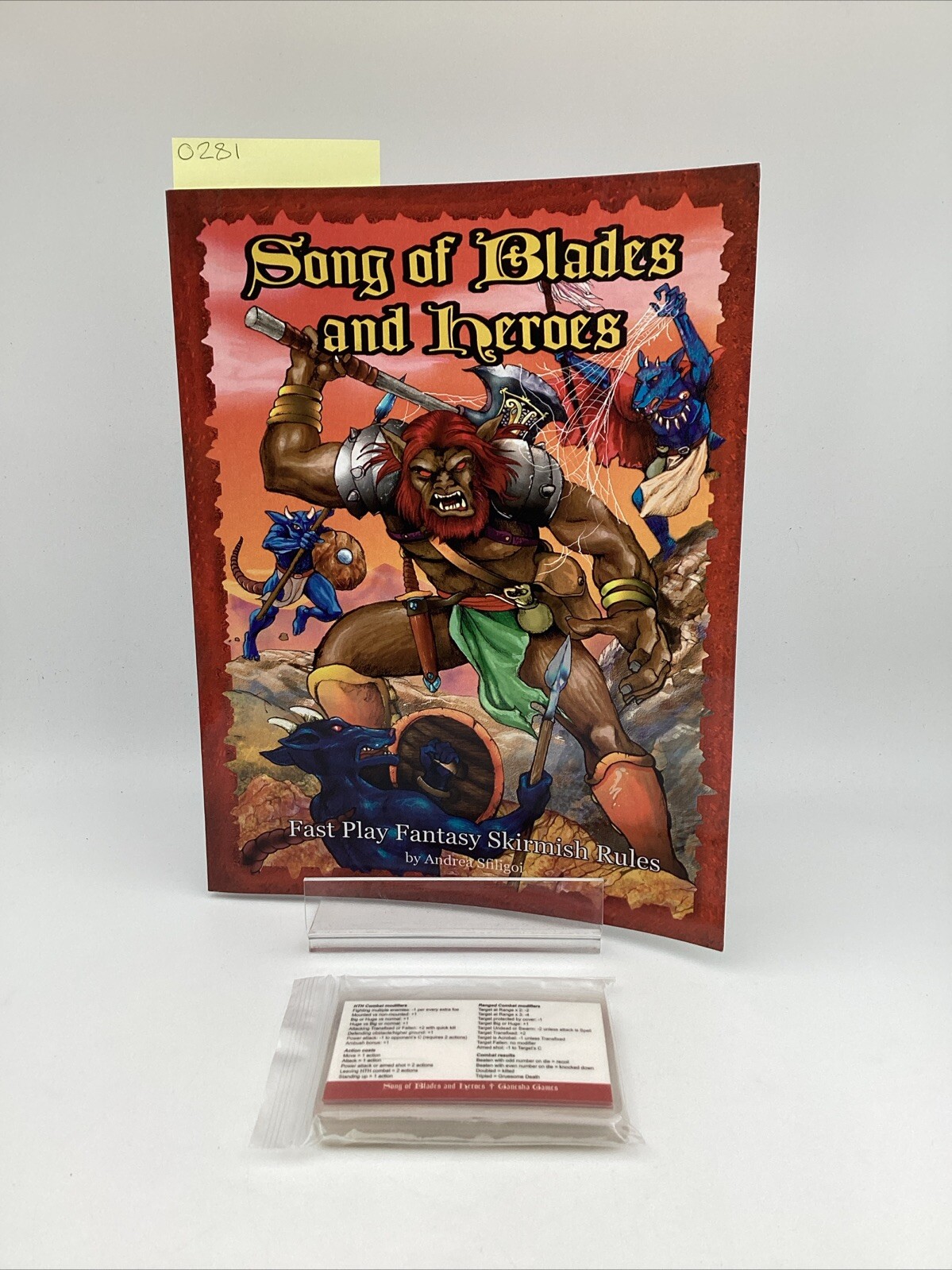 Song Of Blades And Heroes Fast Play Fantasy Skirmish Rules Andrea Sfiligoi