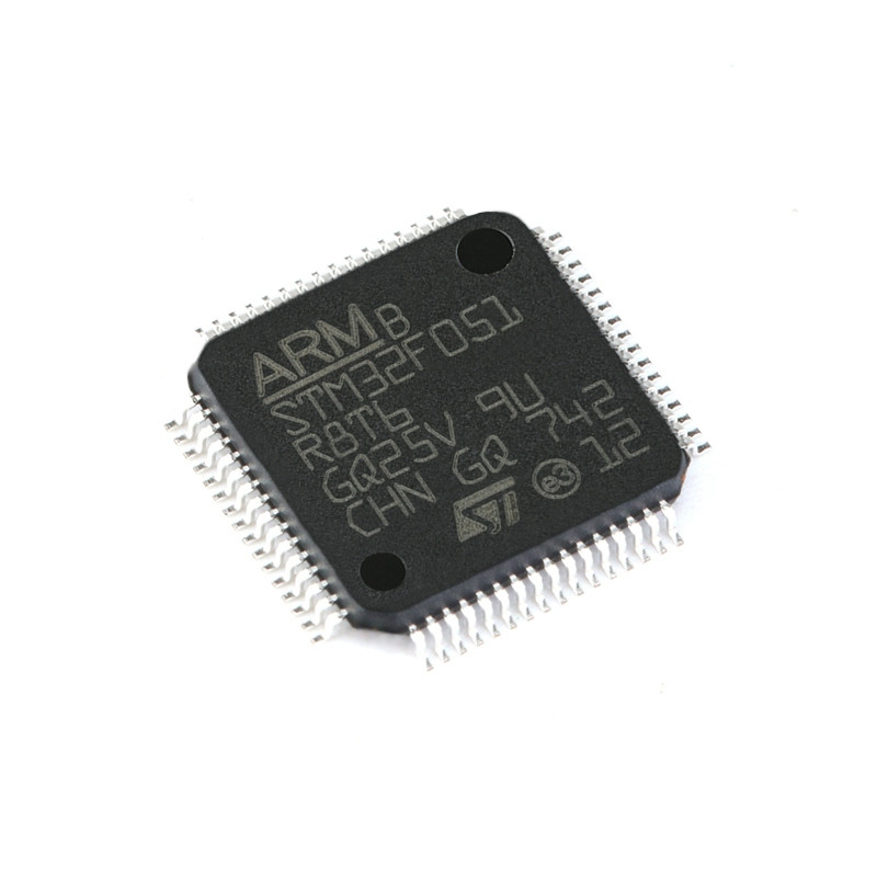 5PCS STM32F051R8T6 LQFP-64 ARM Cortex-M0 32-bit microcontroller MCU