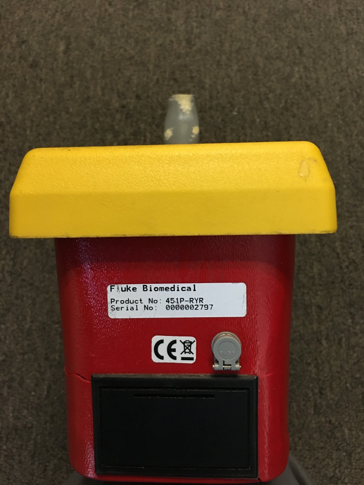 Fluke Victoreen 451-RYR Ion Chamber  Meter Radiation Detector Gamma X-Ray /parts