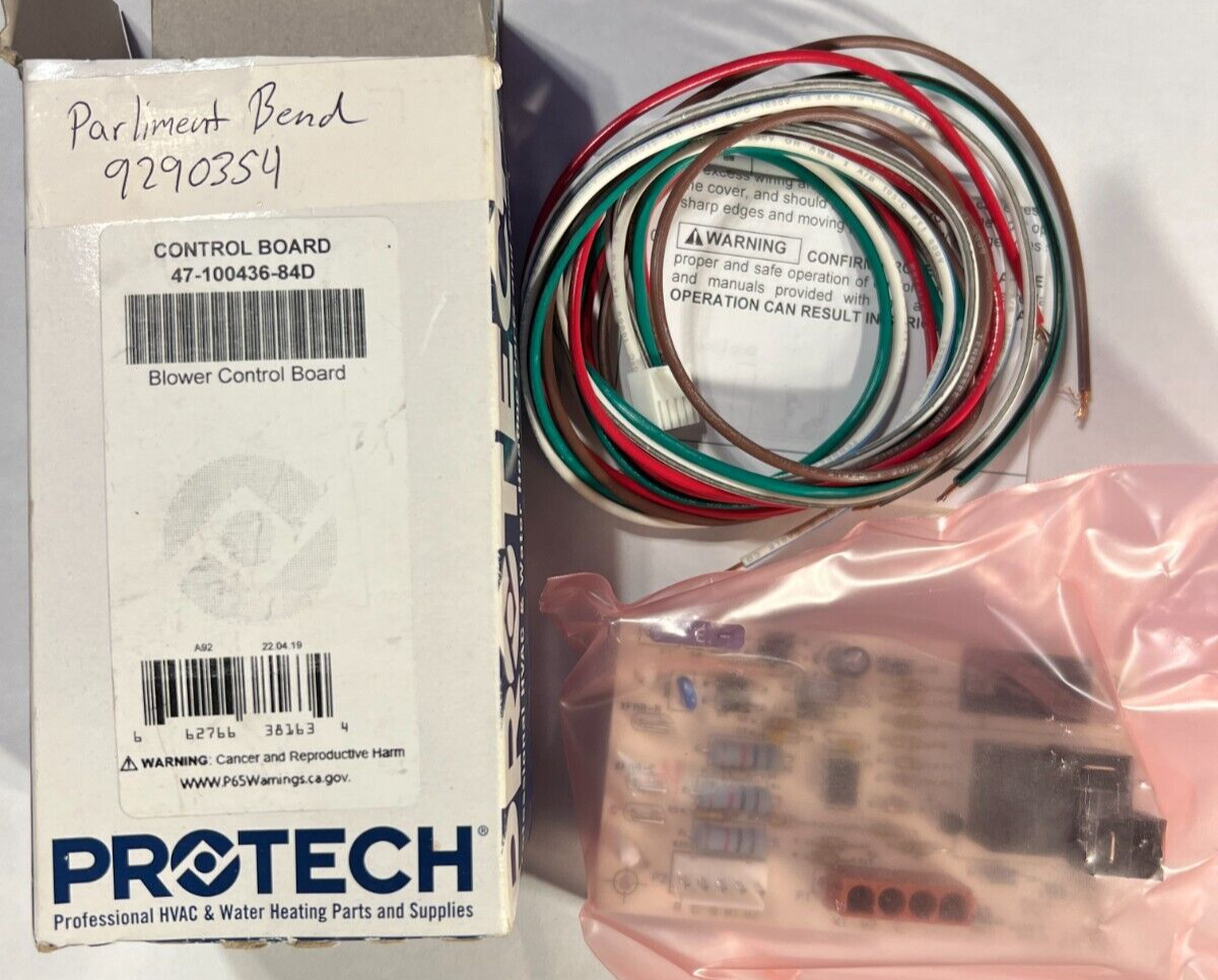 Protech CONTROL BOARD 47-100436-84D Blower Control Board Rheem