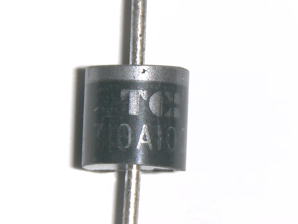 One (1) 10 amp diode for solar cells solar panels DIY kits  fast ship from USA