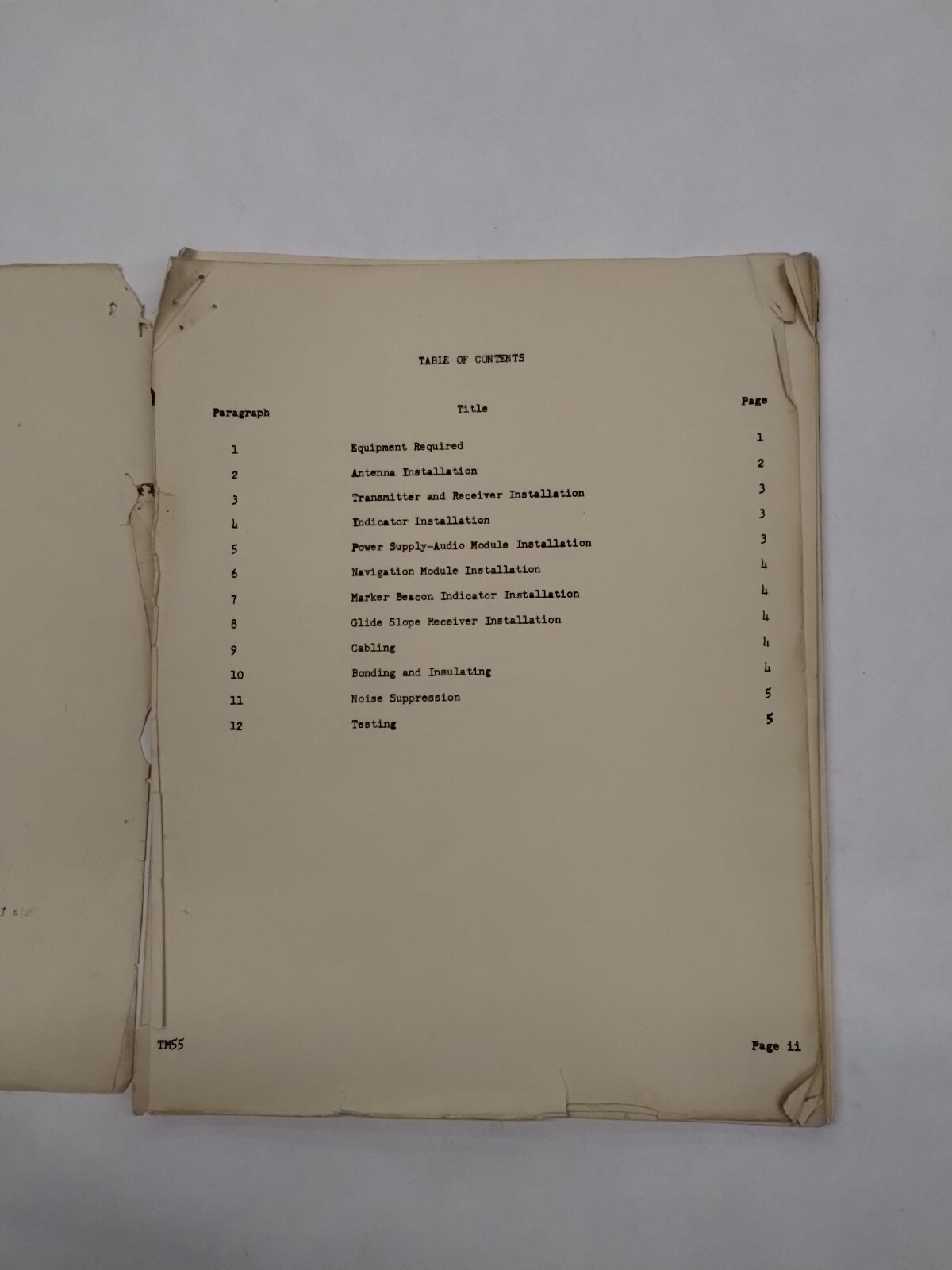 Lear Navigation-Communication System LNC-100 Installation Instructions-Original