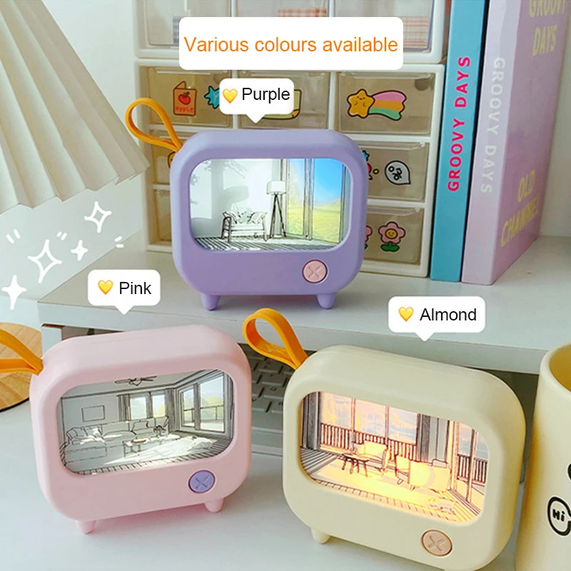 Kids Learning LED Night Light (Mini Desktop)