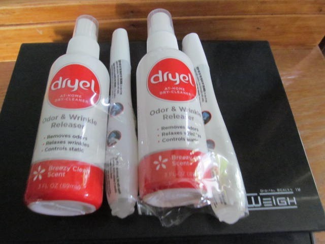 Dryel  At-Home Dry Cleaner Odor & Wrinkle Releaser & On The Go Stain Remover Pen