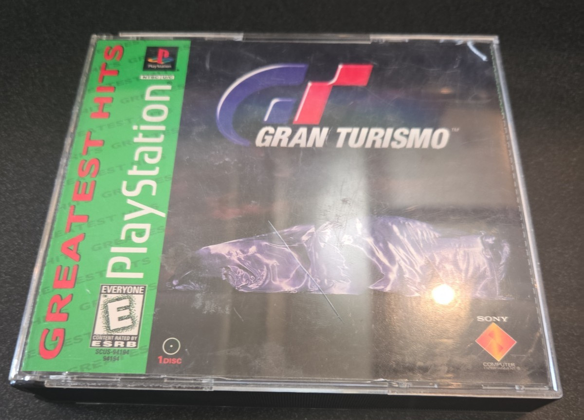 PS1 PlayStation 1 Gran Turismo  Greatest Hits - CASE ONLY NO DISCS