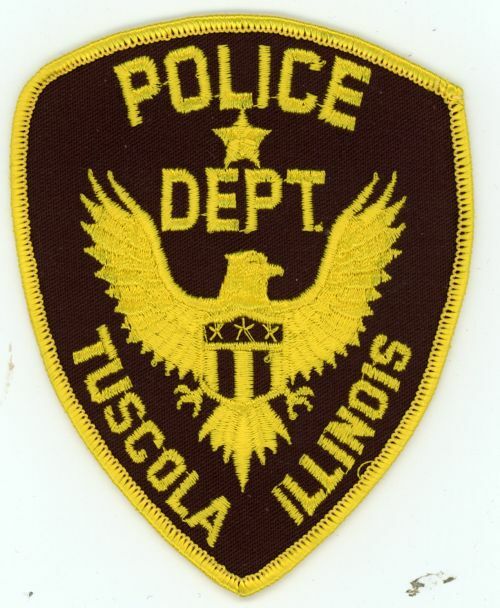 ILLINOIS IL TUSCOLA POLICE NICE SHOULDER PATCH SHERIFF