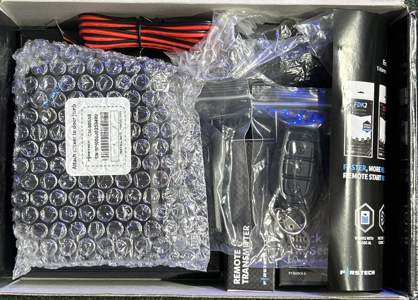 Compustar All-in-One CS8920-AS 2-Way Interactive LCD Remote Starter Kit & Alarm