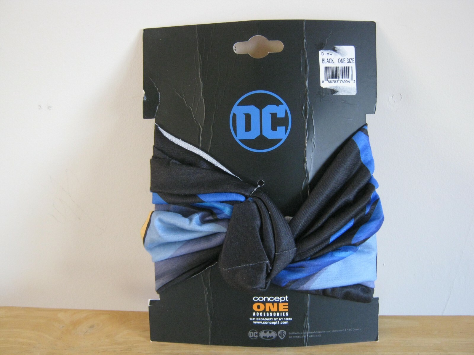 Batman Neck Gaiter Black Concept One