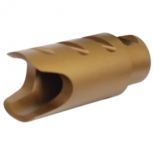 G&G Armament Airsoft Sound Amplifier Barrel Extension 14mm CCW TAN G-02-100-1