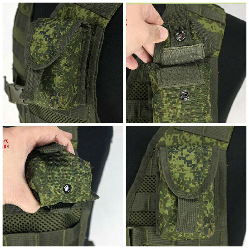 Stock IN US! Russian Tactical 6SH117 Molle Bag Emr Combat Equipment Replica Vest