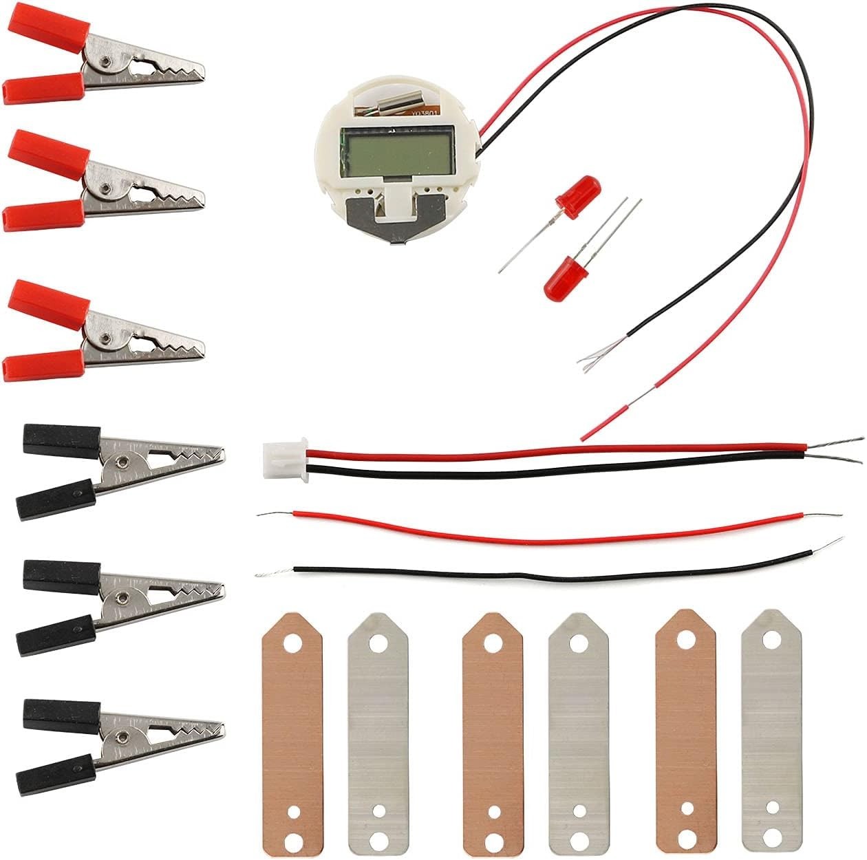 E-Outstanding Fruit Battery Science Experiment Kit DIY Fruit Battery-Potato Alar