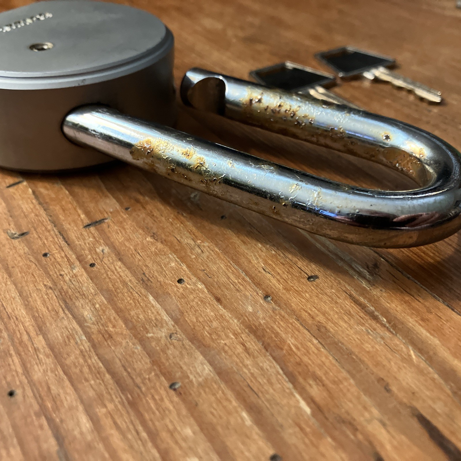 Schlage Padlock Heavy Duty Solid Steel 2.5" 64mm (Model 851226) w/ Keys