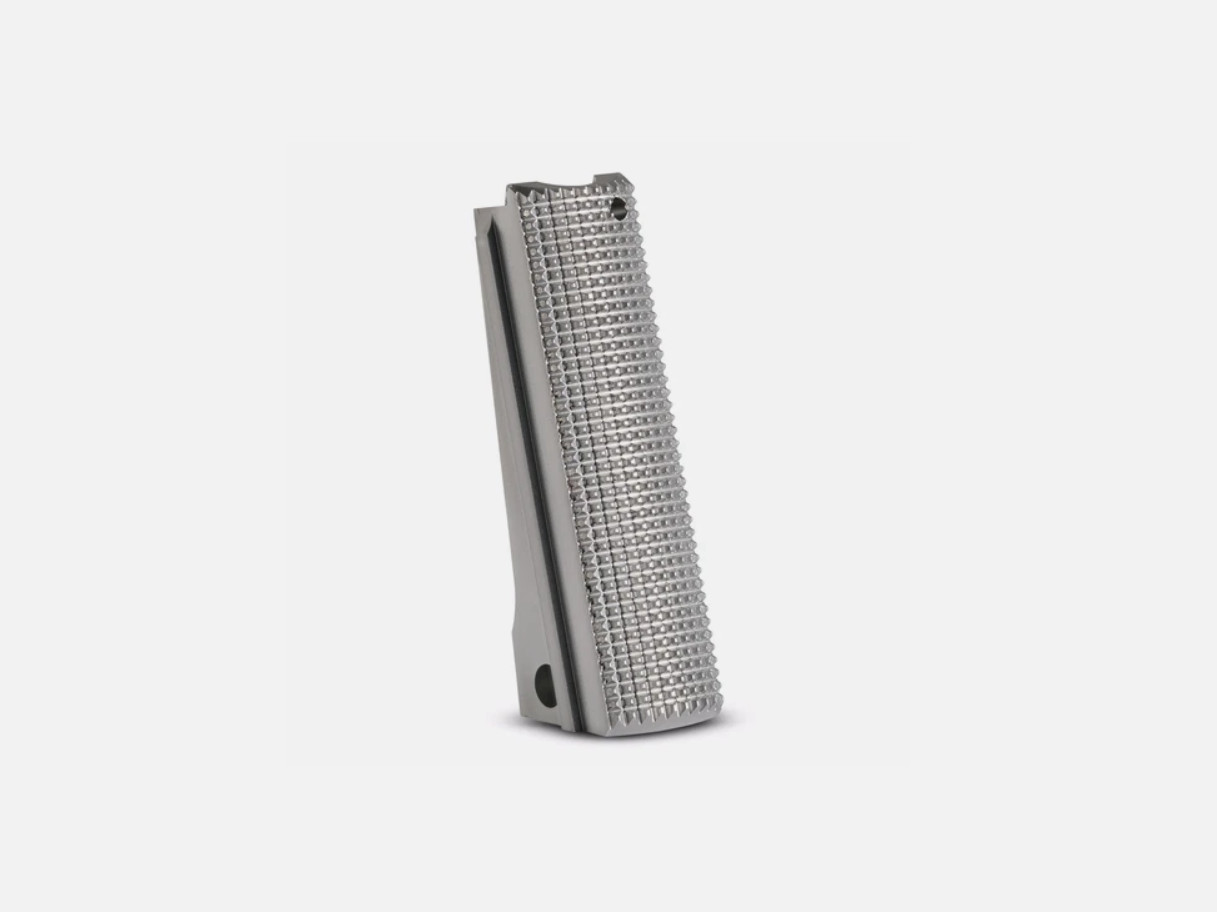 1911 Mainspring Housing Stainless steel Checkered - Full size , 1911 msh,