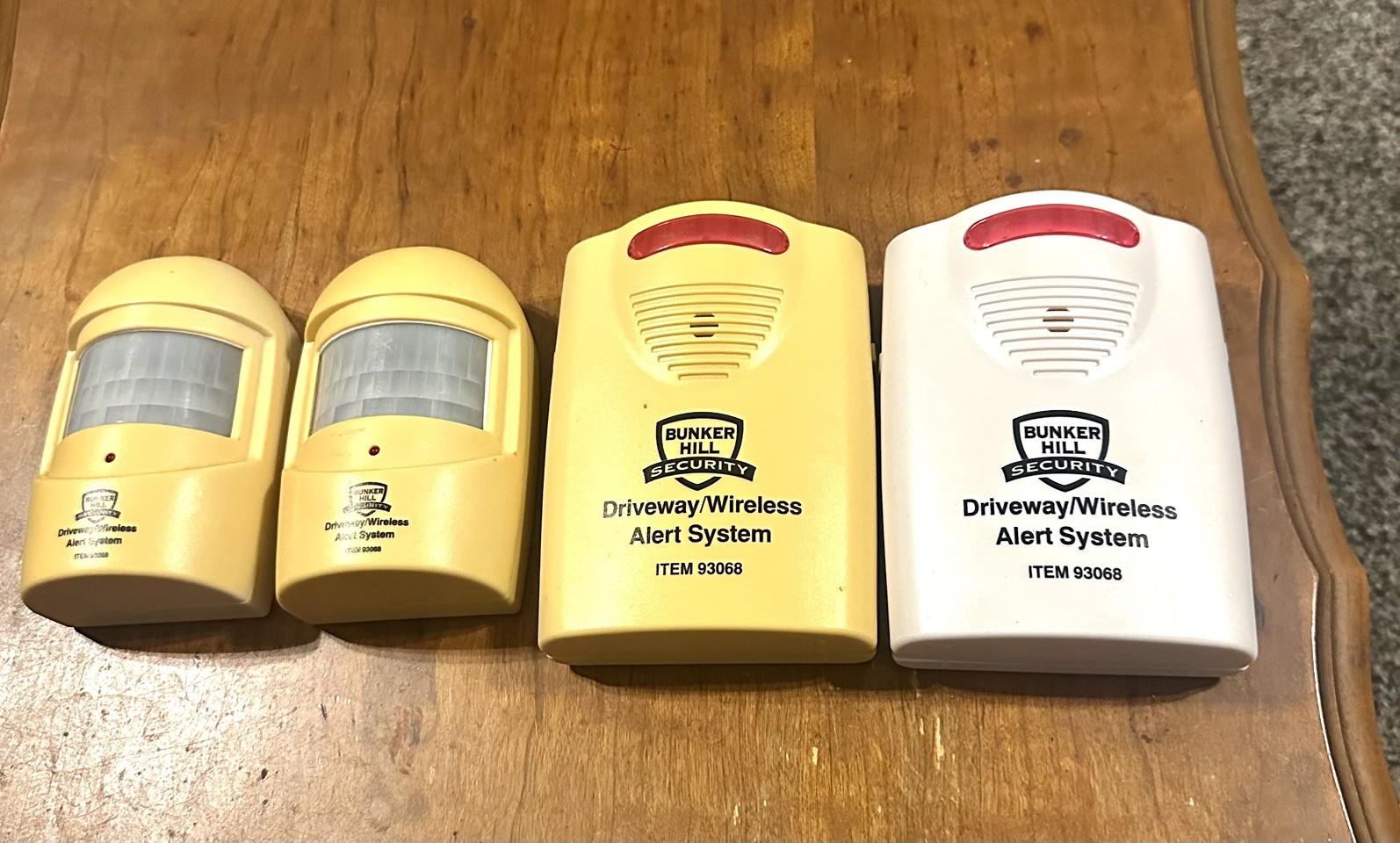 Bunker Hill Security Wireless Driveway Alert System item 93068 4 units Nottested