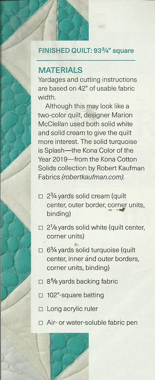 C0265 FIRST FROST QUILT PATTERN/INSTRUCTIONS