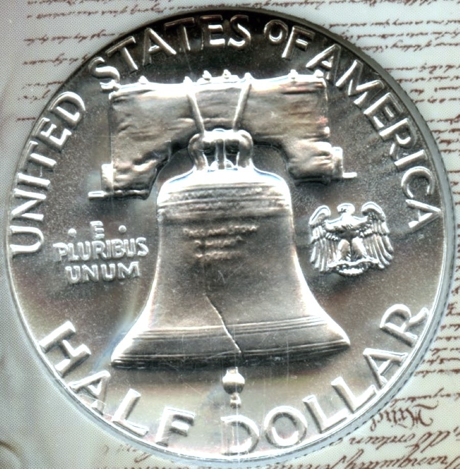1956 Type 2 Franklin Half Dollar, NGC PF68
