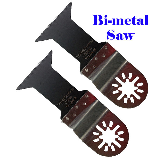 Bi-metal Oscillating MultiTool Saw For  Wood Metal Cutting Diy