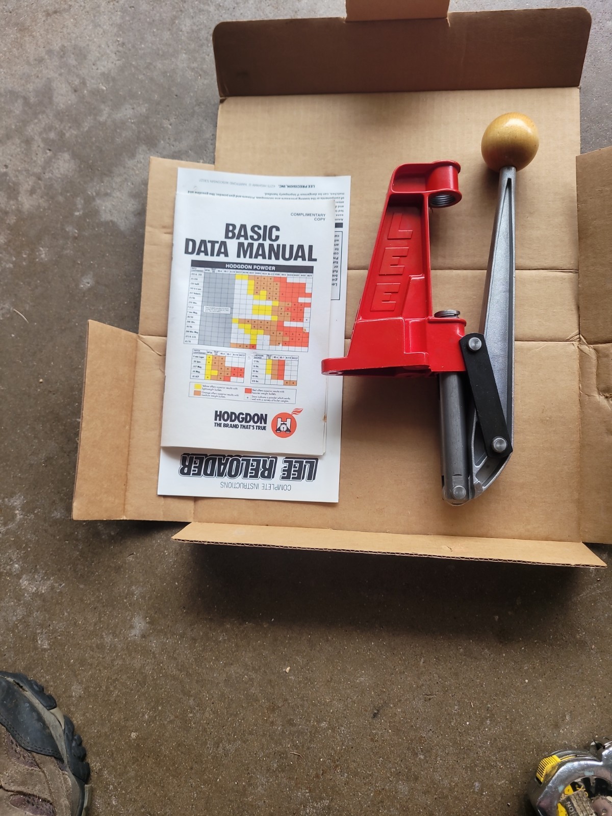 Lee Precision Single Stage Reloading Press NOS.