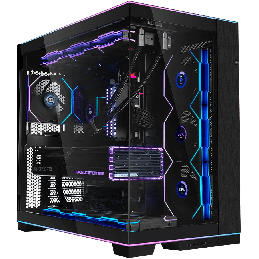 Custom Built AMD Ryzen 9950X 16GB DDR5 RX 7600 512GB NVMe CU4.45.74