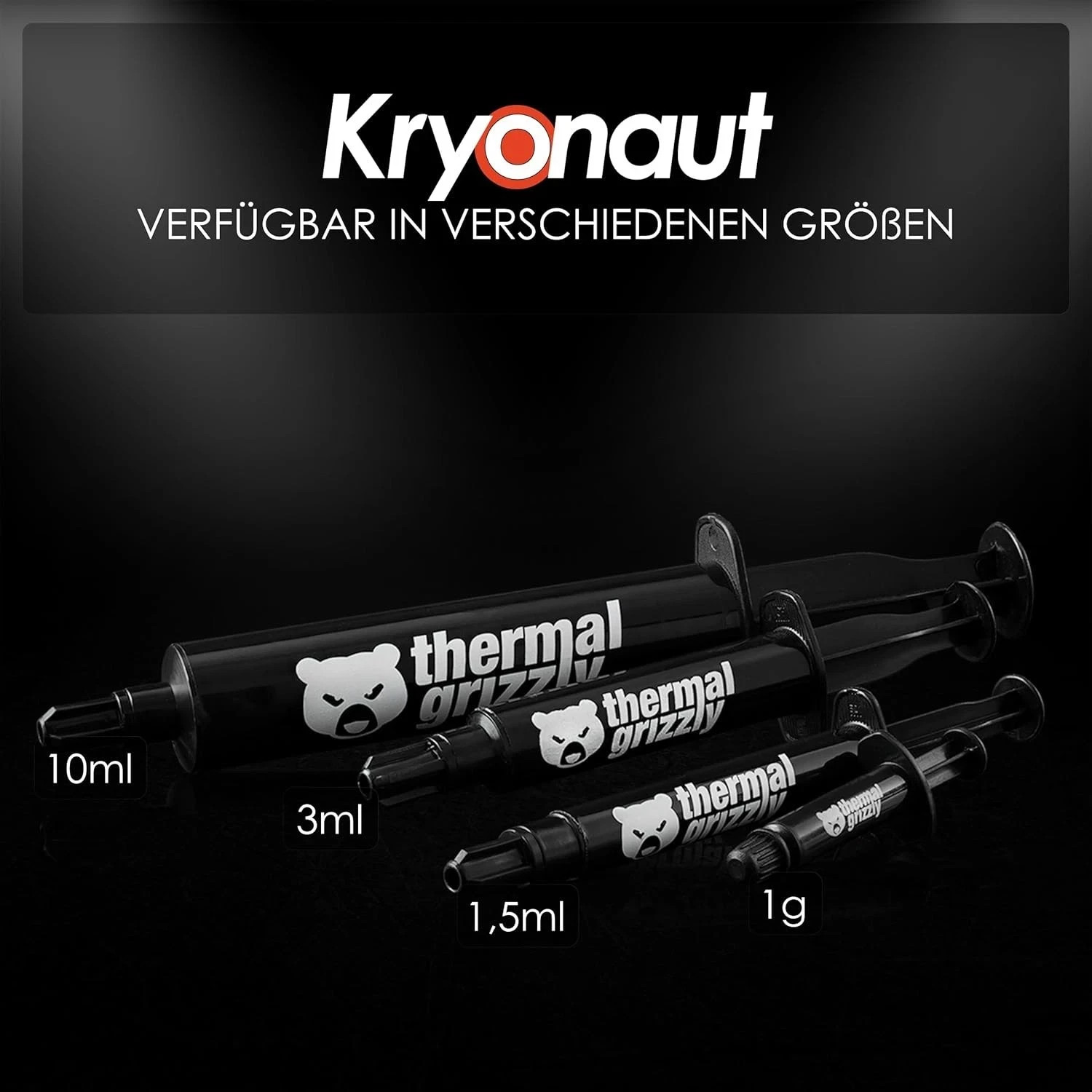 Thermal Grizzly Kryonaut Thermal Paste CPU GPU Cooler High Performance