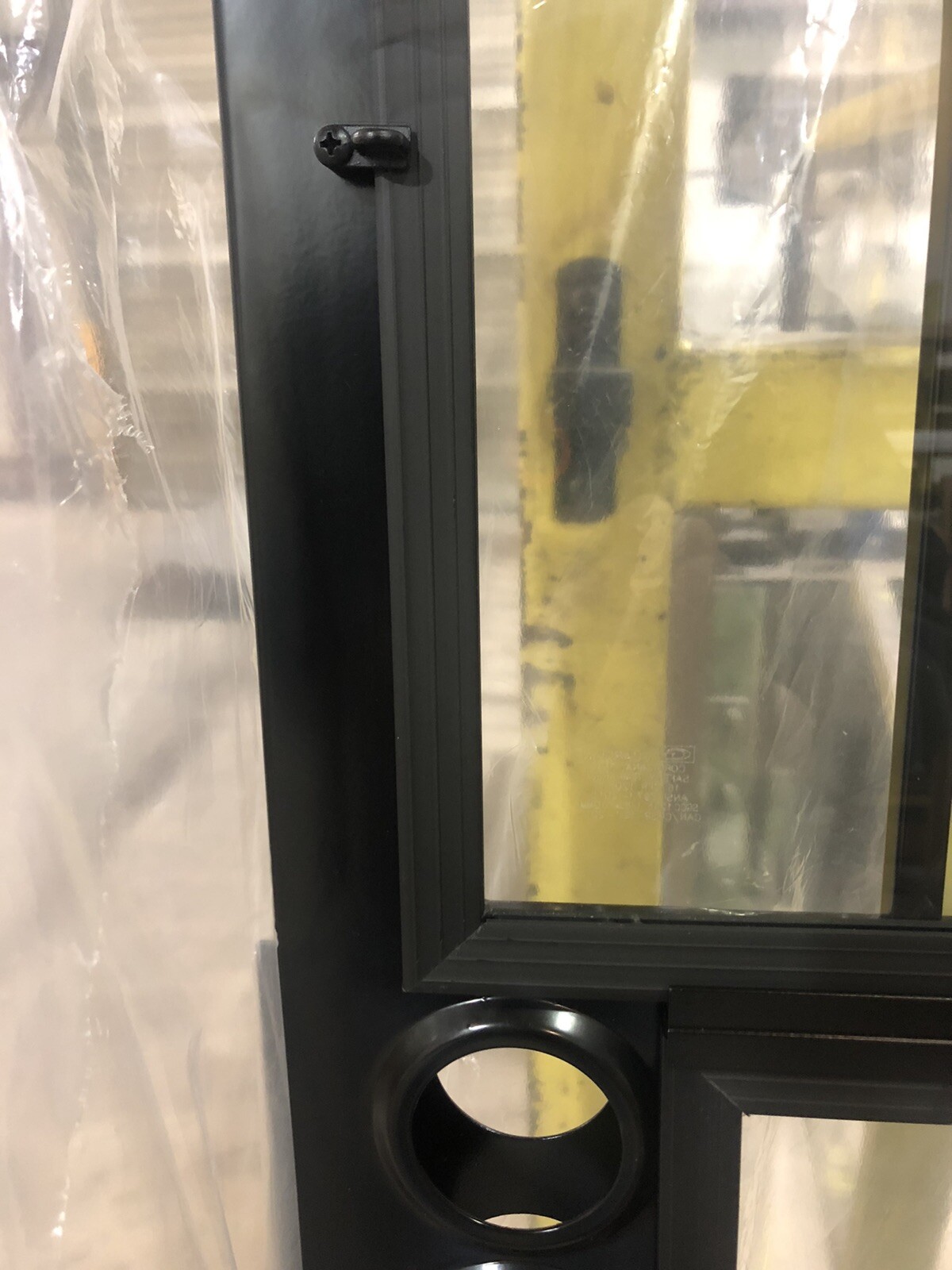 SECURITY STORM DOOR GLASS RETAINER CLIPS METAL