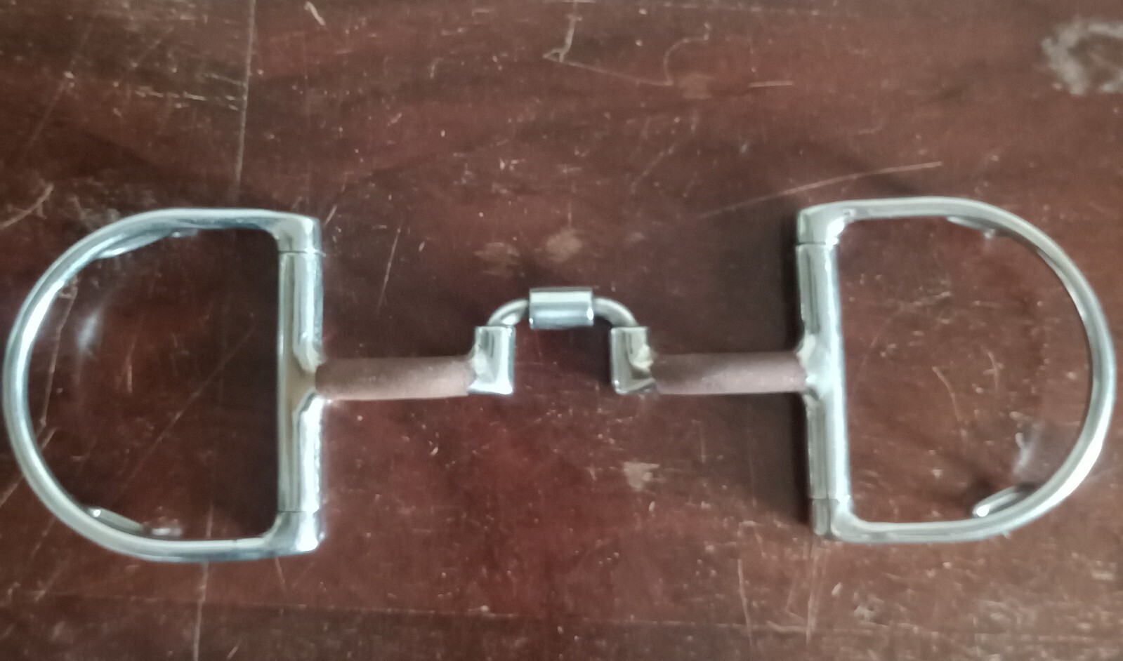 Myler Dee vintage low port correction bit 5 1/4" 5.25"  hooks Barrel 5.25" 5 1/4