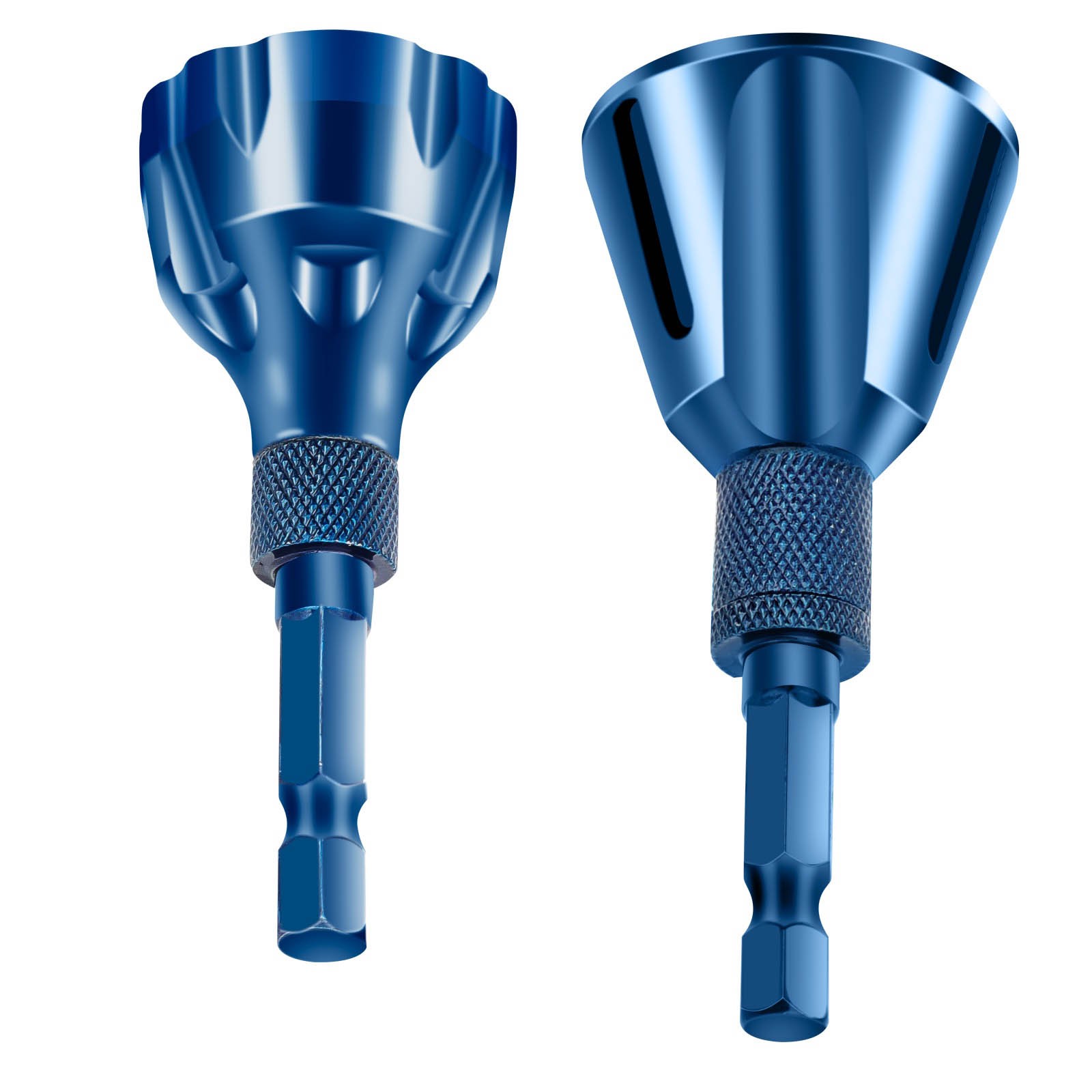 Deburring External Chamfer Tool 1/4'' Hex Shank Remove Burr From Bolts Nuts