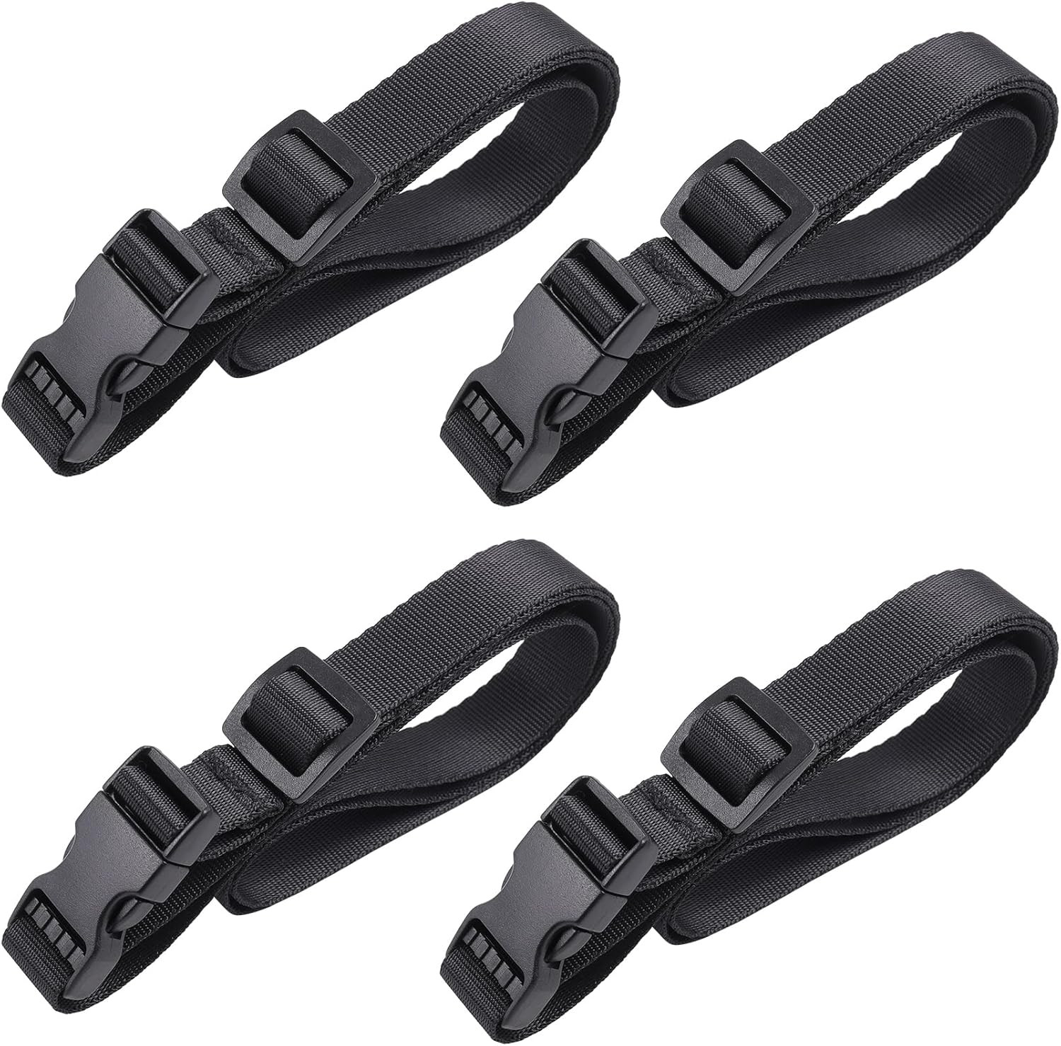 Vigorport Utility Straps with Quick Release 0.75"W-24"L, Black