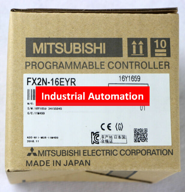 New Mitsubishi Melsec FX2N-16EYR FX2N16EYR Programmable Logic Controller Module#