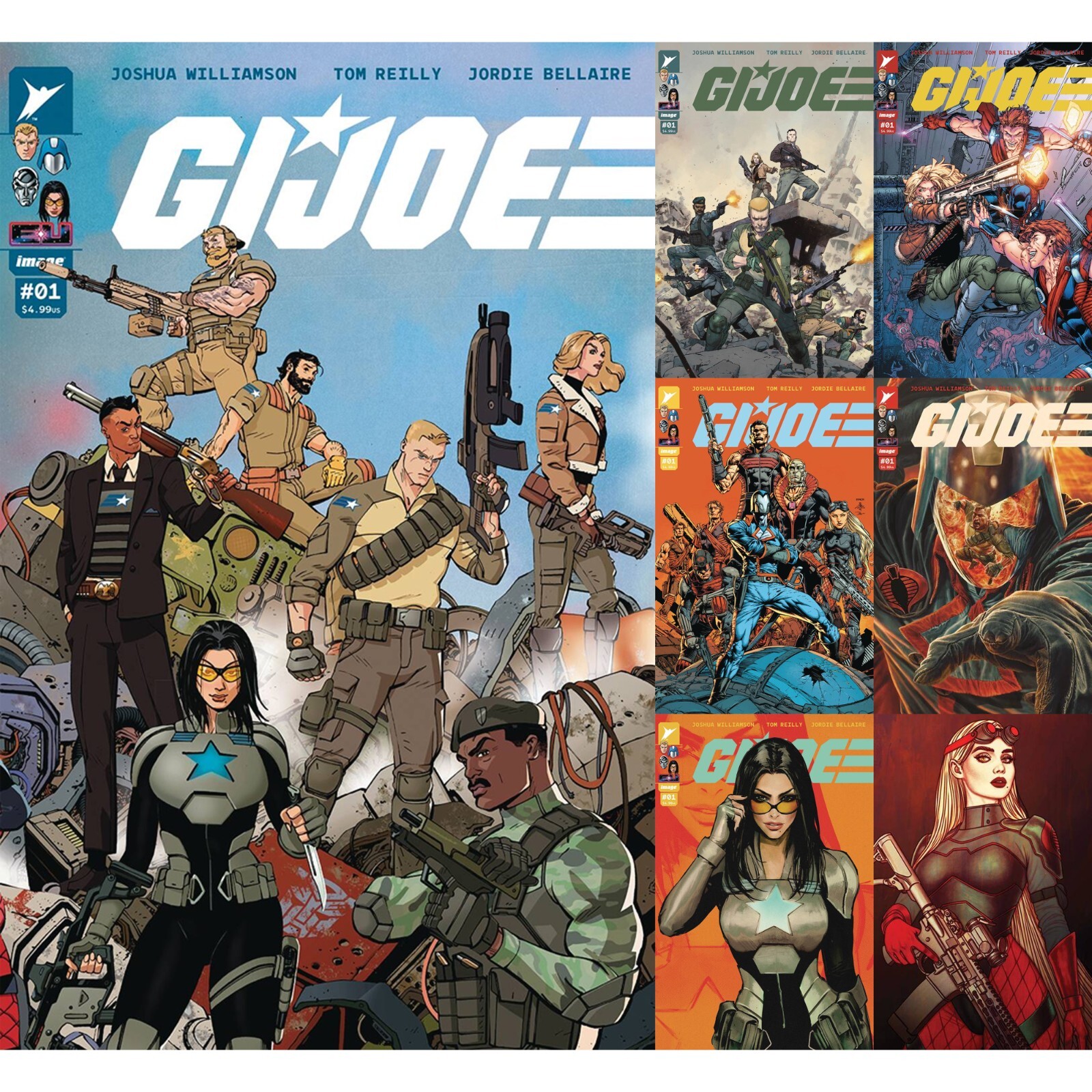 GI Joe (2024) #1 2 3 Image Comics Energon Universe COVER SELECT