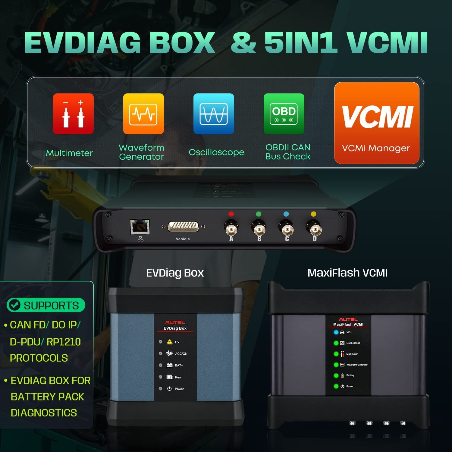 PROMO Autel MaxiSys Ultra EV +EV BOX Electric Intelligent Diagnostic Programming