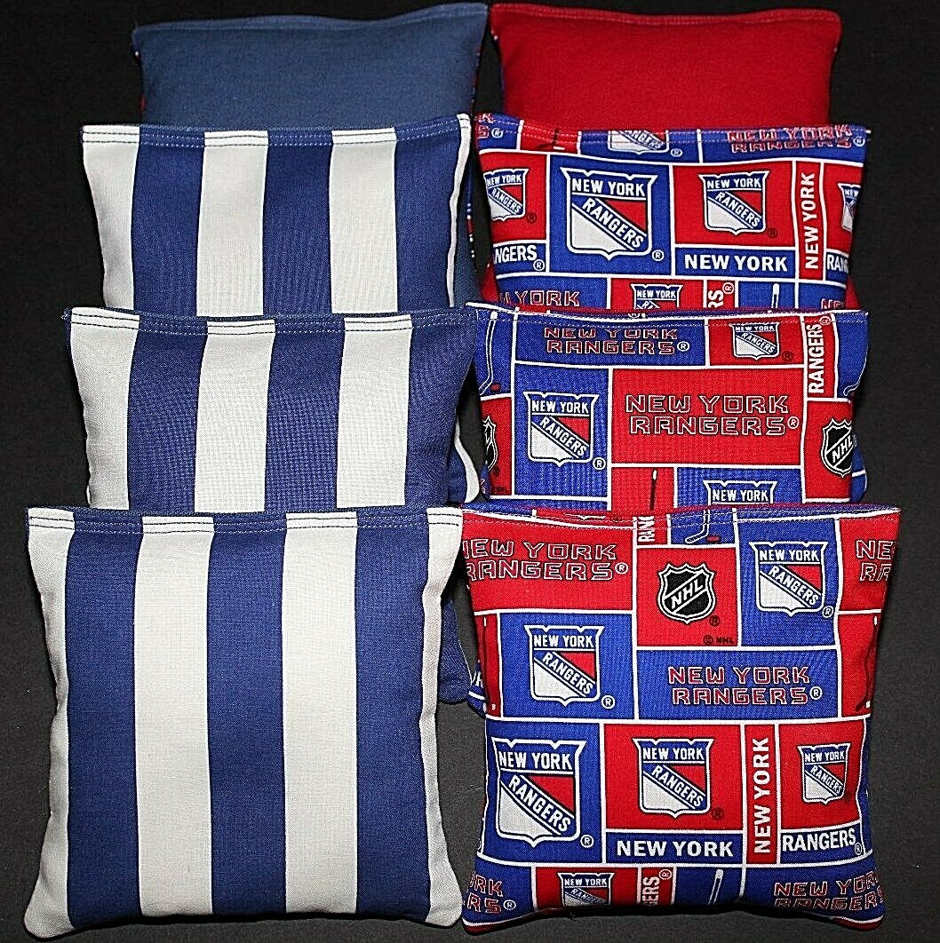 NEW YORK RANGERS Cornhole Bags ACA Regulation Corn Toss Bags NHL Fans Gift